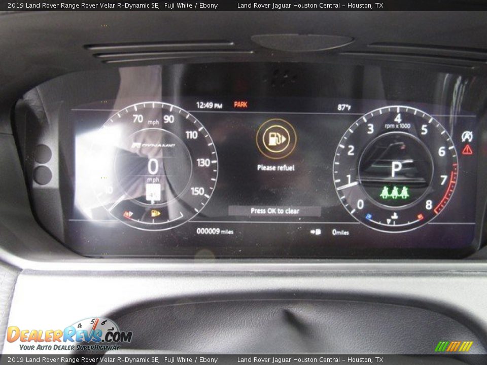 2019 Land Rover Range Rover Velar R-Dynamic SE Fuji White / Ebony Photo #29