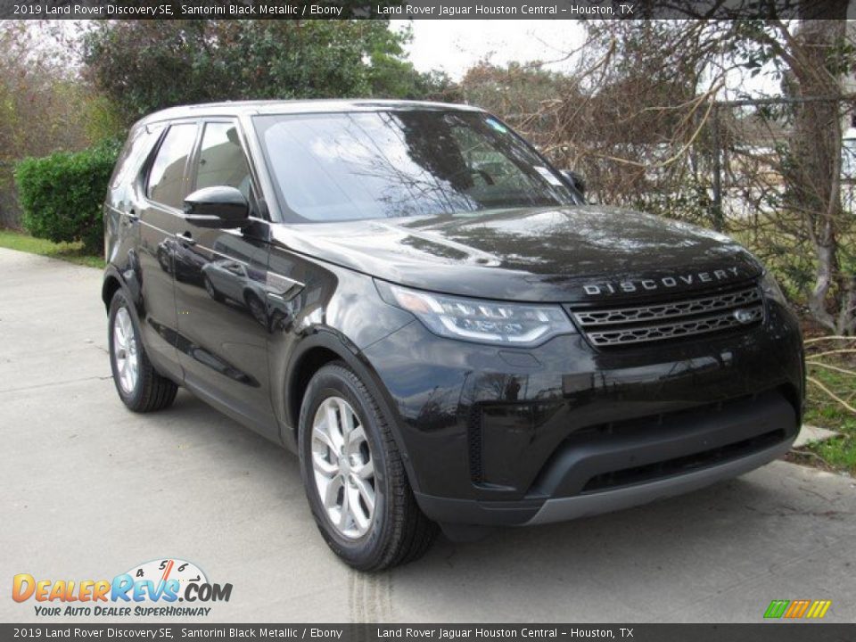 2019 Land Rover Discovery SE Santorini Black Metallic / Ebony Photo #2