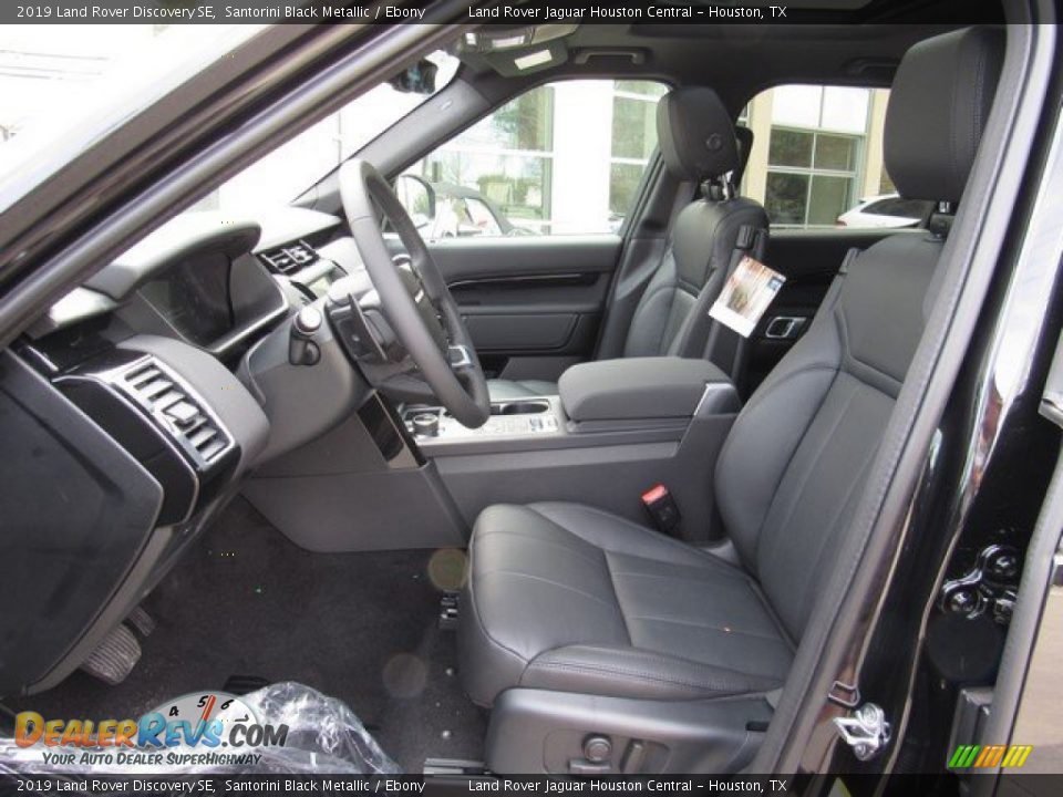 2019 Land Rover Discovery SE Santorini Black Metallic / Ebony Photo #3