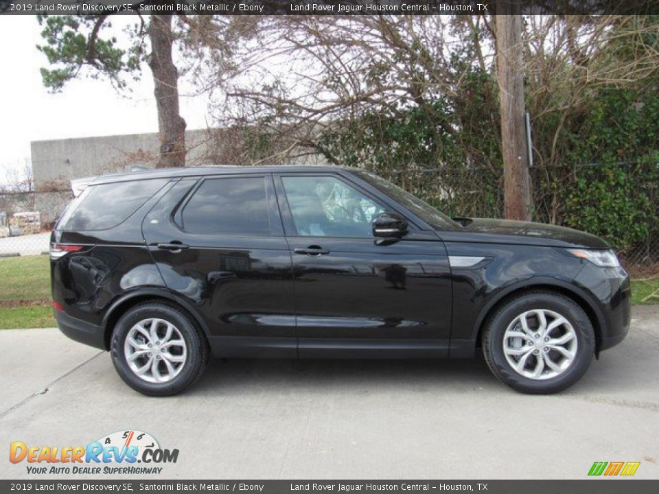 2019 Land Rover Discovery SE Santorini Black Metallic / Ebony Photo #6