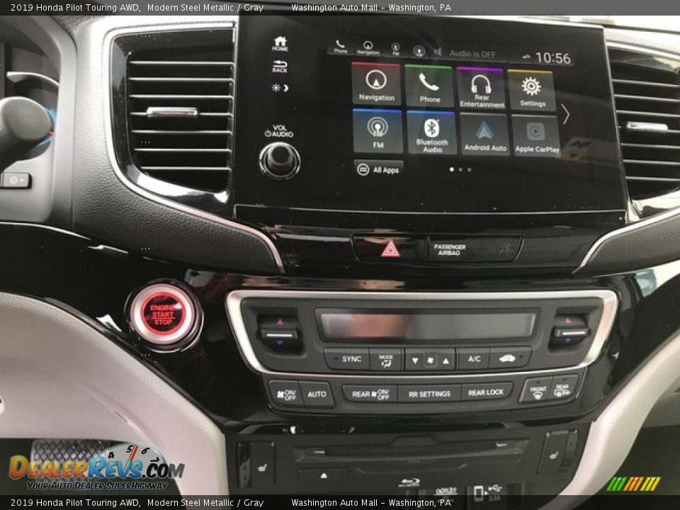 2019 Honda Pilot Touring AWD Modern Steel Metallic / Gray Photo #23