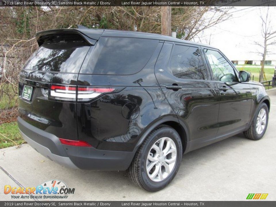2019 Land Rover Discovery SE Santorini Black Metallic / Ebony Photo #7