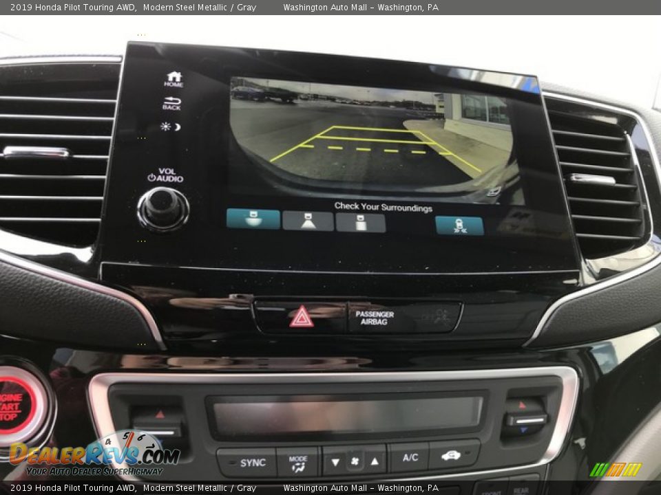 2019 Honda Pilot Touring AWD Modern Steel Metallic / Gray Photo #25