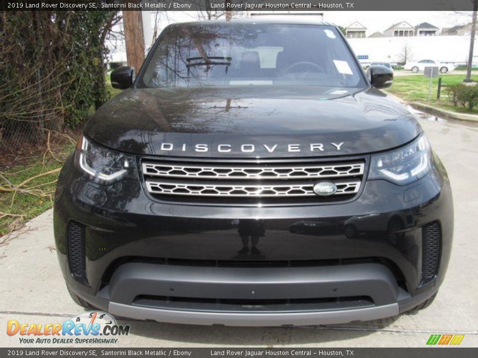 2019 Land Rover Discovery SE Santorini Black Metallic / Ebony Photo #9