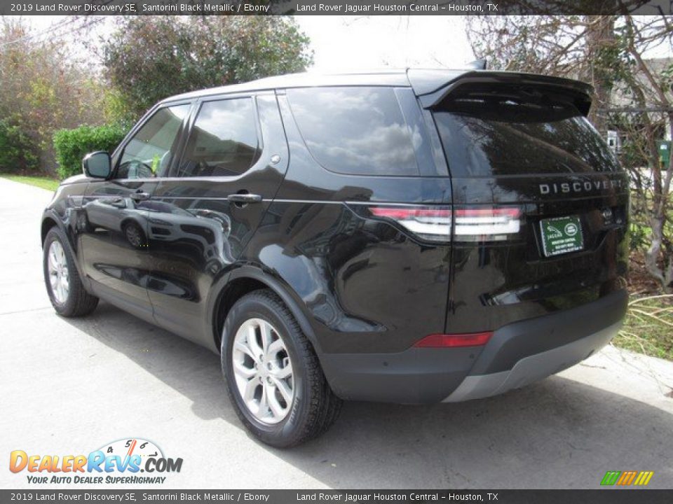 2019 Land Rover Discovery SE Santorini Black Metallic / Ebony Photo #12