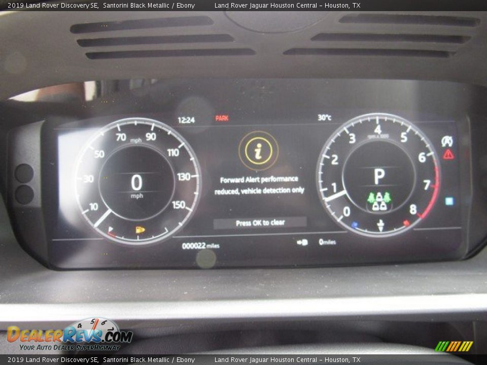2019 Land Rover Discovery SE Santorini Black Metallic / Ebony Photo #29