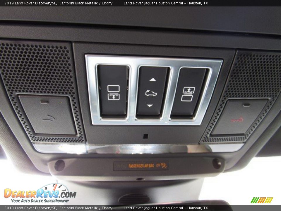 2019 Land Rover Discovery SE Santorini Black Metallic / Ebony Photo #35