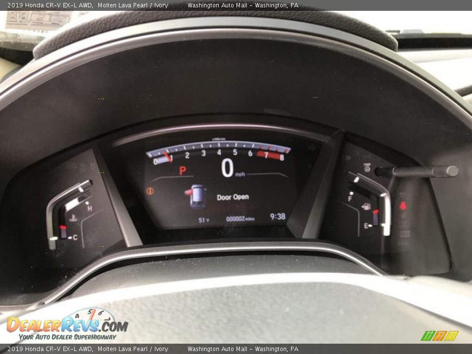 2019 Honda CR-V EX-L AWD Gauges Photo #23