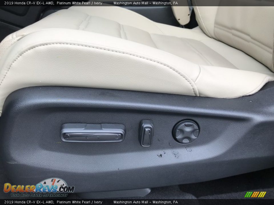 2019 Honda CR-V EX-L AWD Platinum White Pearl / Ivory Photo #16
