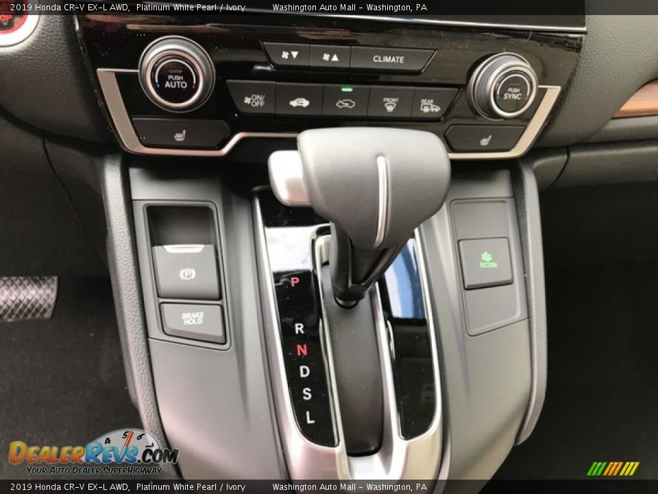 2019 Honda CR-V EX-L AWD Platinum White Pearl / Ivory Photo #22
