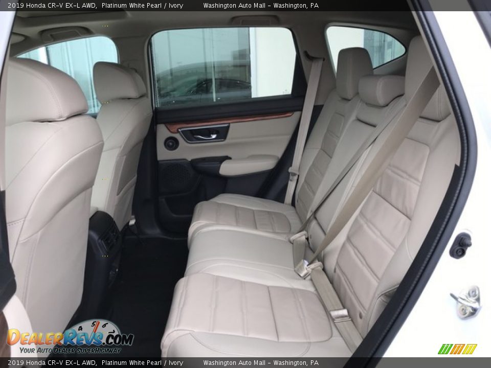 2019 Honda CR-V EX-L AWD Platinum White Pearl / Ivory Photo #28
