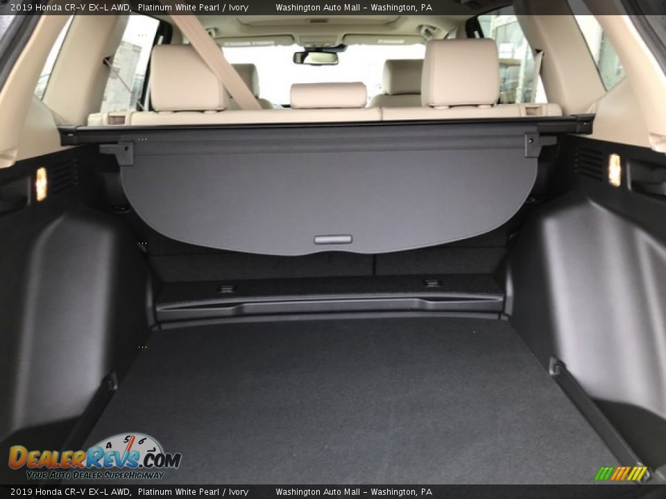2019 Honda CR-V EX-L AWD Platinum White Pearl / Ivory Photo #30