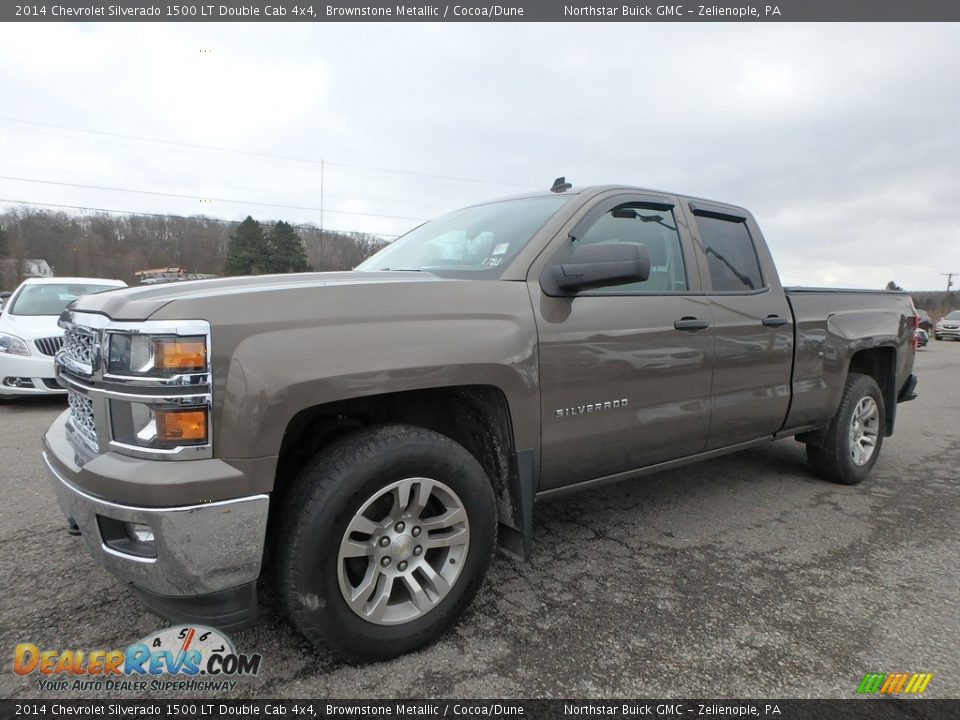 2014 Chevrolet Silverado 1500 LT Double Cab 4x4 Brownstone Metallic / Cocoa/Dune Photo #1