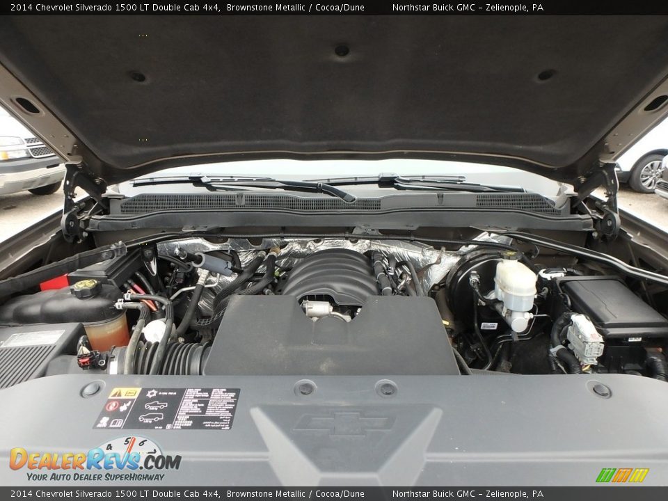 2014 Chevrolet Silverado 1500 LT Double Cab 4x4 Brownstone Metallic / Cocoa/Dune Photo #2