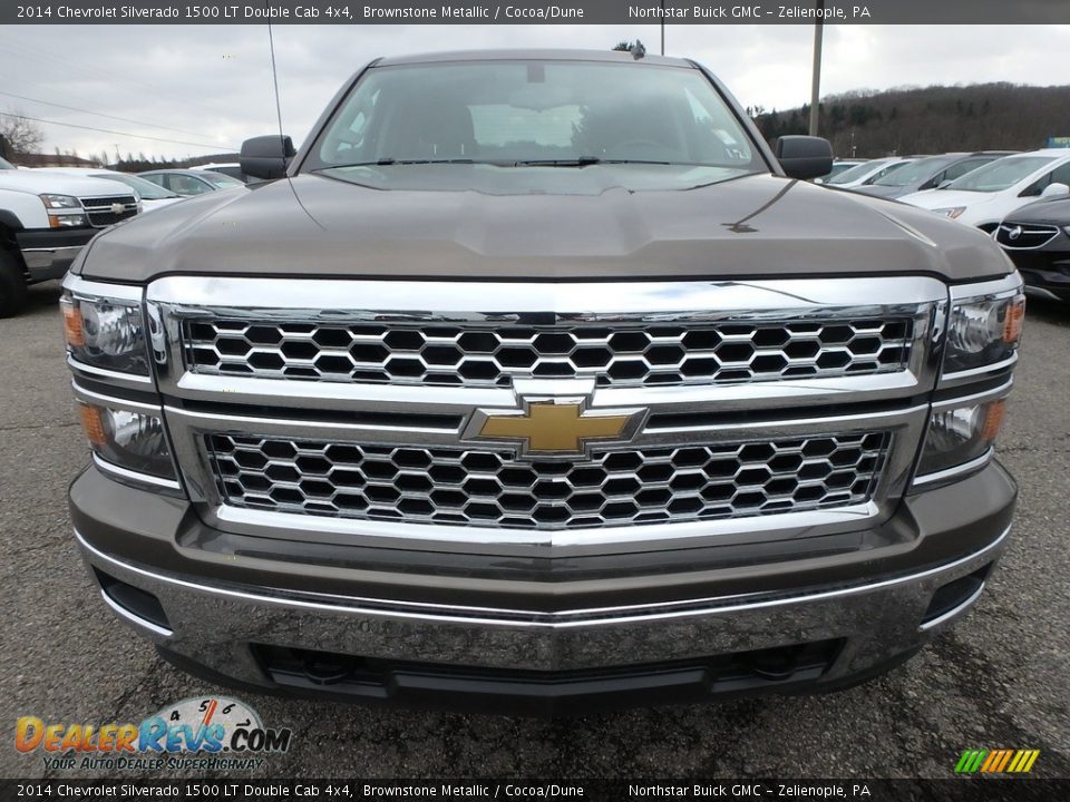 2014 Chevrolet Silverado 1500 LT Double Cab 4x4 Brownstone Metallic / Cocoa/Dune Photo #3