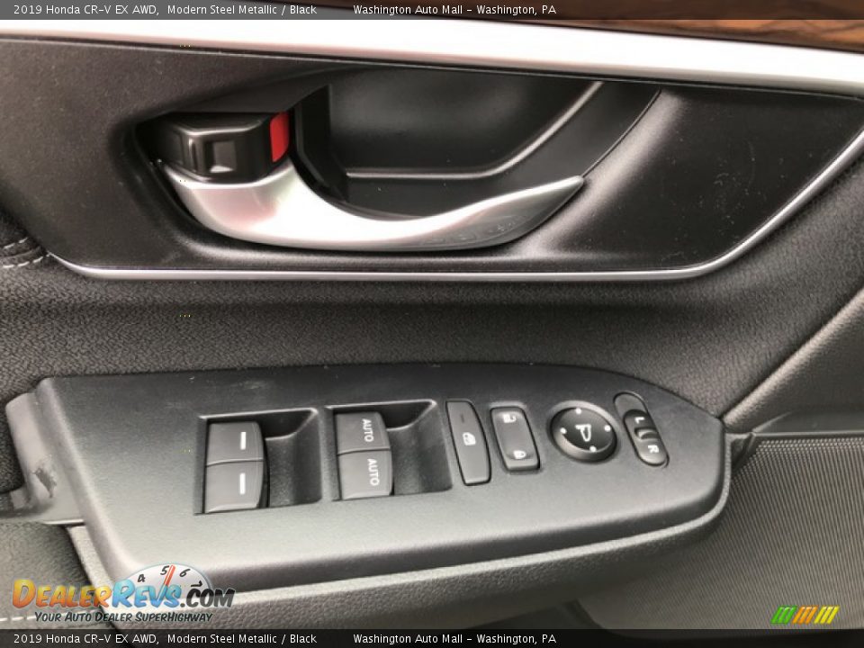 2019 Honda CR-V EX AWD Modern Steel Metallic / Black Photo #14