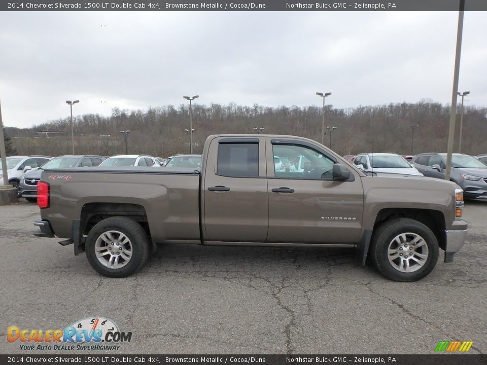 2014 Chevrolet Silverado 1500 LT Double Cab 4x4 Brownstone Metallic / Cocoa/Dune Photo #5