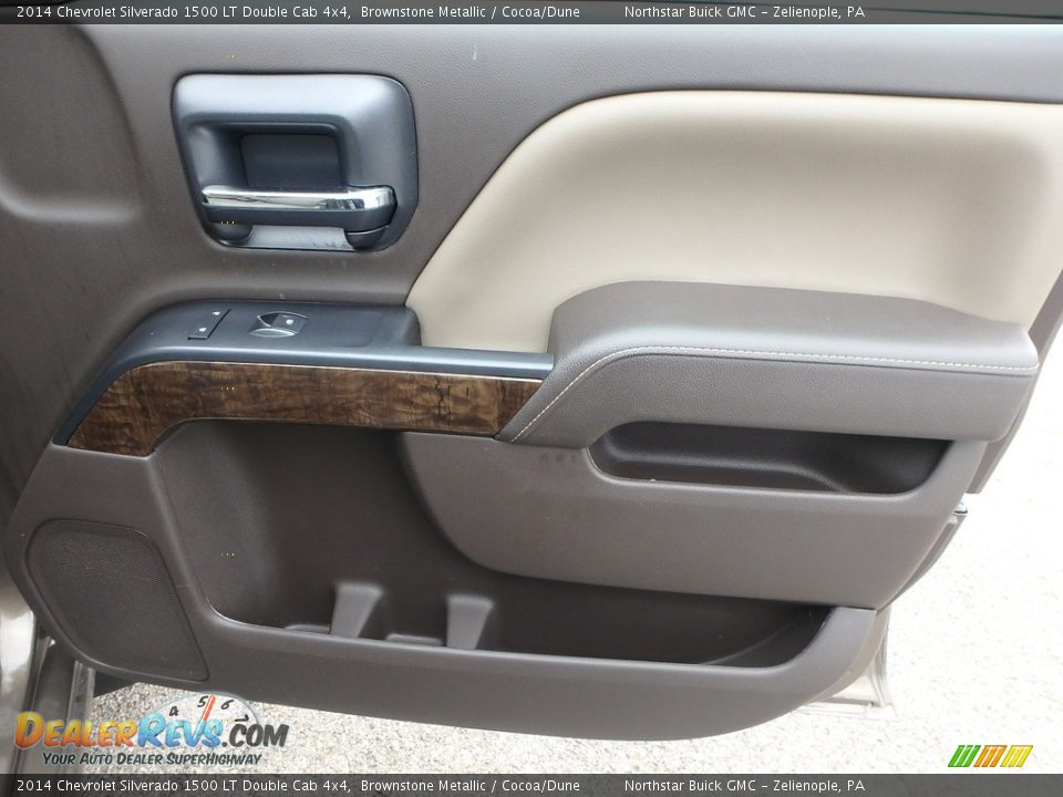 2014 Chevrolet Silverado 1500 LT Double Cab 4x4 Brownstone Metallic / Cocoa/Dune Photo #8