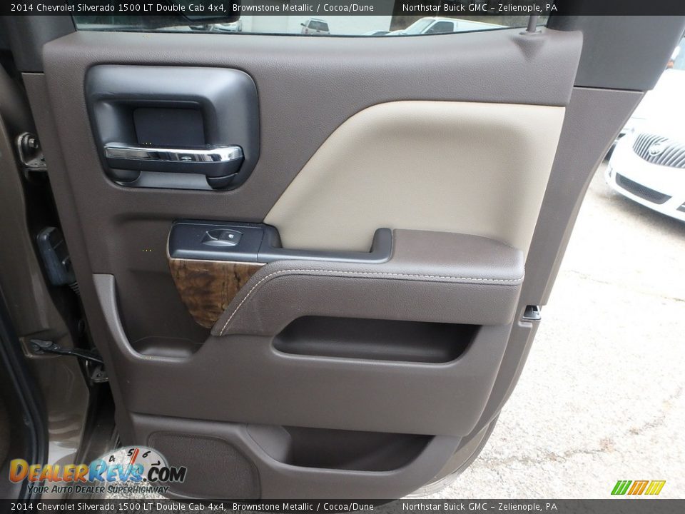 2014 Chevrolet Silverado 1500 LT Double Cab 4x4 Brownstone Metallic / Cocoa/Dune Photo #9