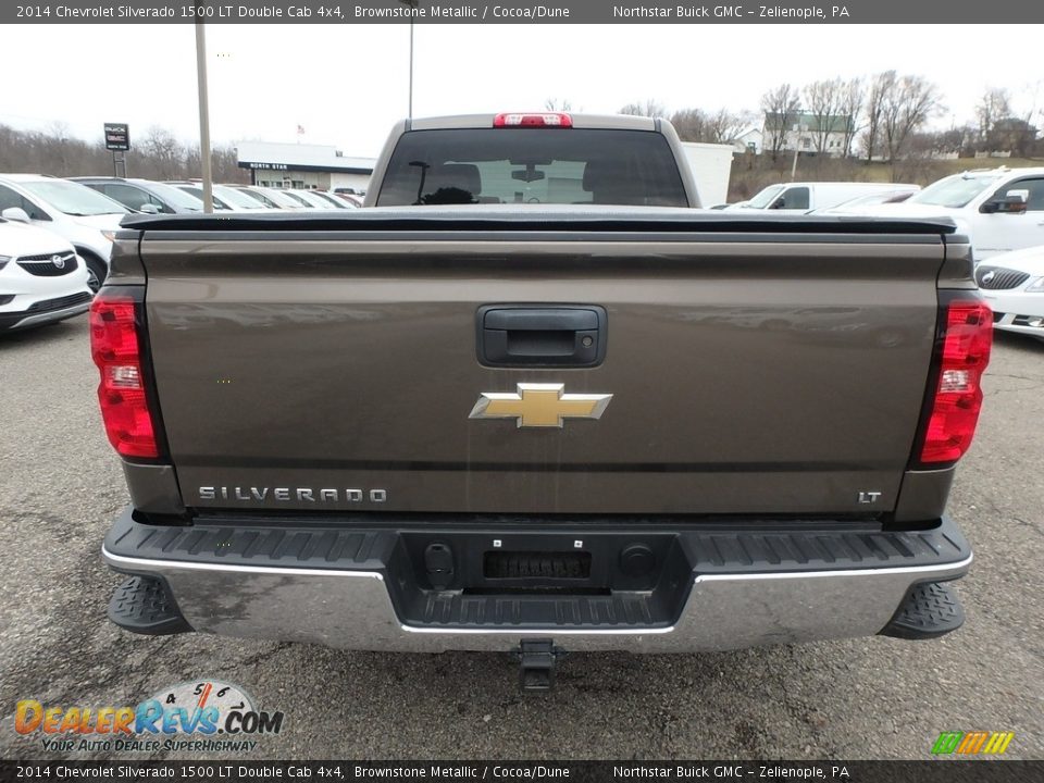 2014 Chevrolet Silverado 1500 LT Double Cab 4x4 Brownstone Metallic / Cocoa/Dune Photo #11