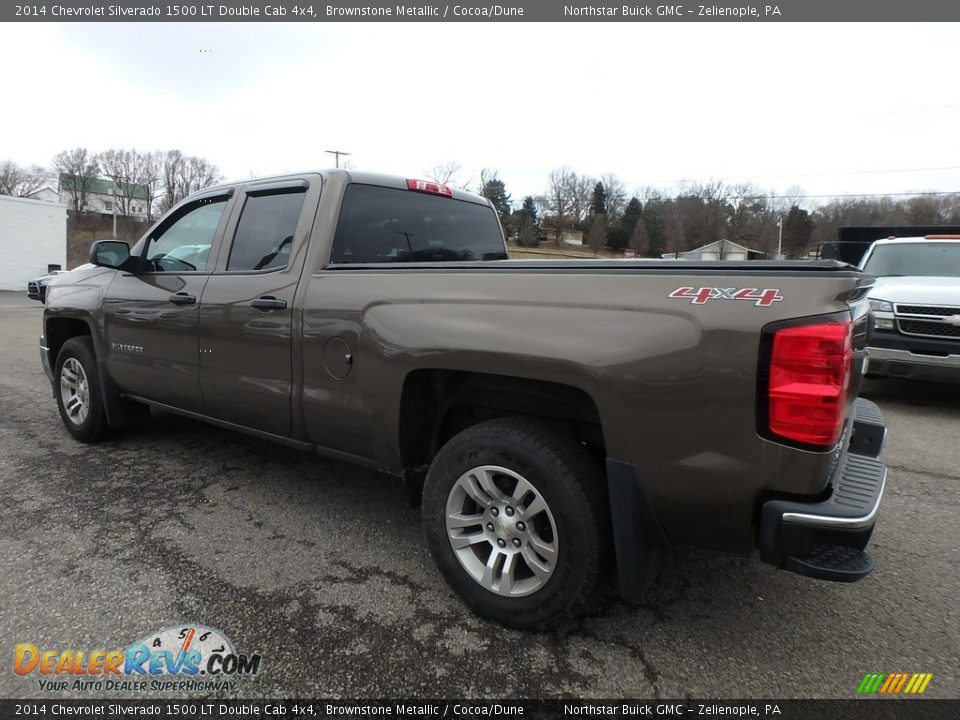 2014 Chevrolet Silverado 1500 LT Double Cab 4x4 Brownstone Metallic / Cocoa/Dune Photo #13