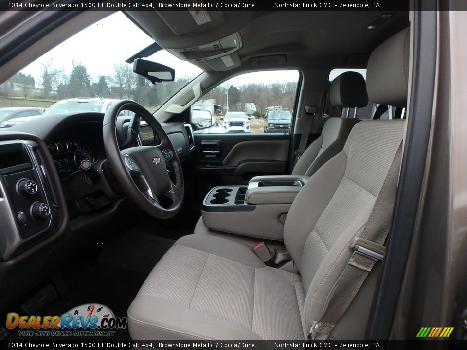 2014 Chevrolet Silverado 1500 LT Double Cab 4x4 Brownstone Metallic / Cocoa/Dune Photo #16