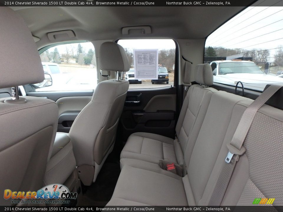 2014 Chevrolet Silverado 1500 LT Double Cab 4x4 Brownstone Metallic / Cocoa/Dune Photo #17