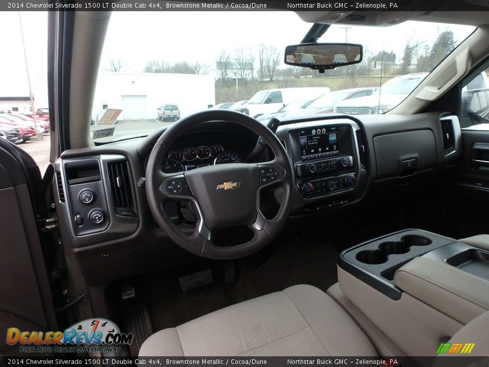 2014 Chevrolet Silverado 1500 LT Double Cab 4x4 Brownstone Metallic / Cocoa/Dune Photo #18
