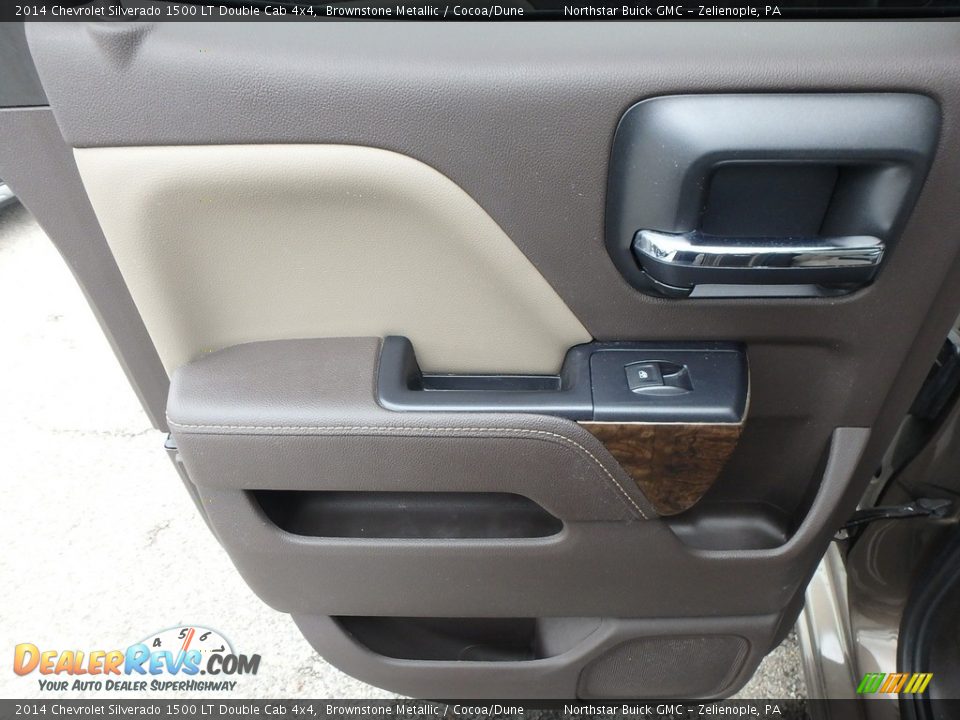 2014 Chevrolet Silverado 1500 LT Double Cab 4x4 Brownstone Metallic / Cocoa/Dune Photo #19