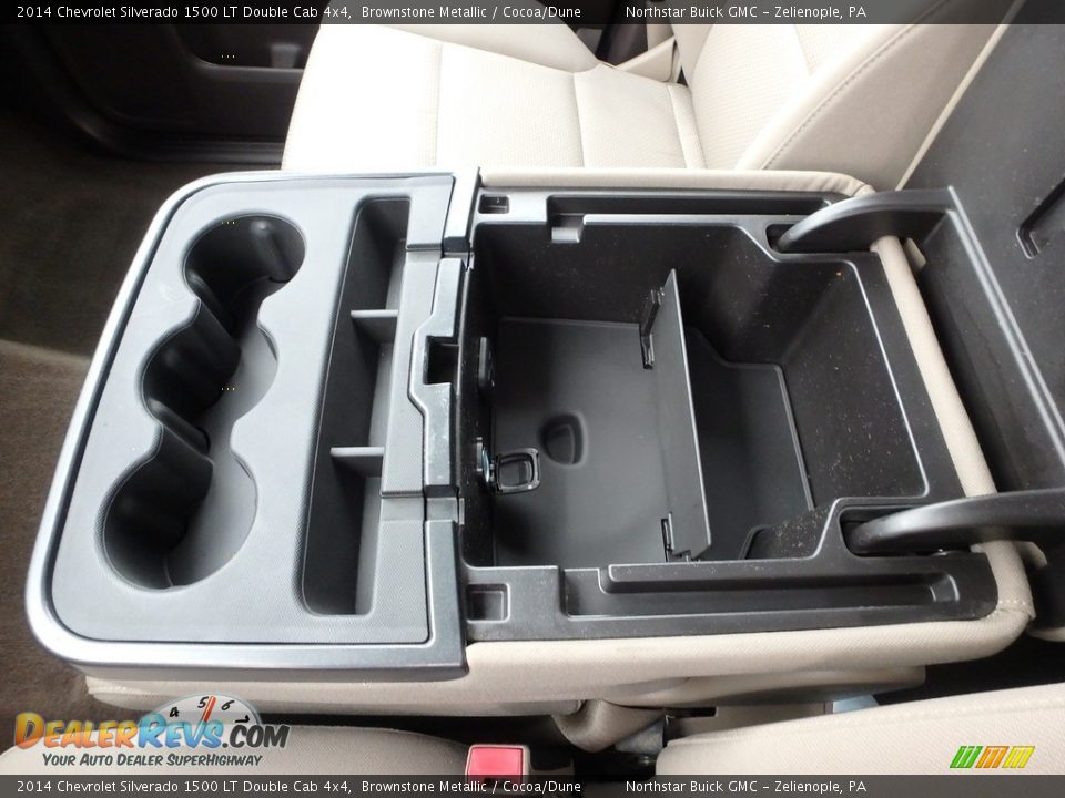 2014 Chevrolet Silverado 1500 LT Double Cab 4x4 Brownstone Metallic / Cocoa/Dune Photo #24