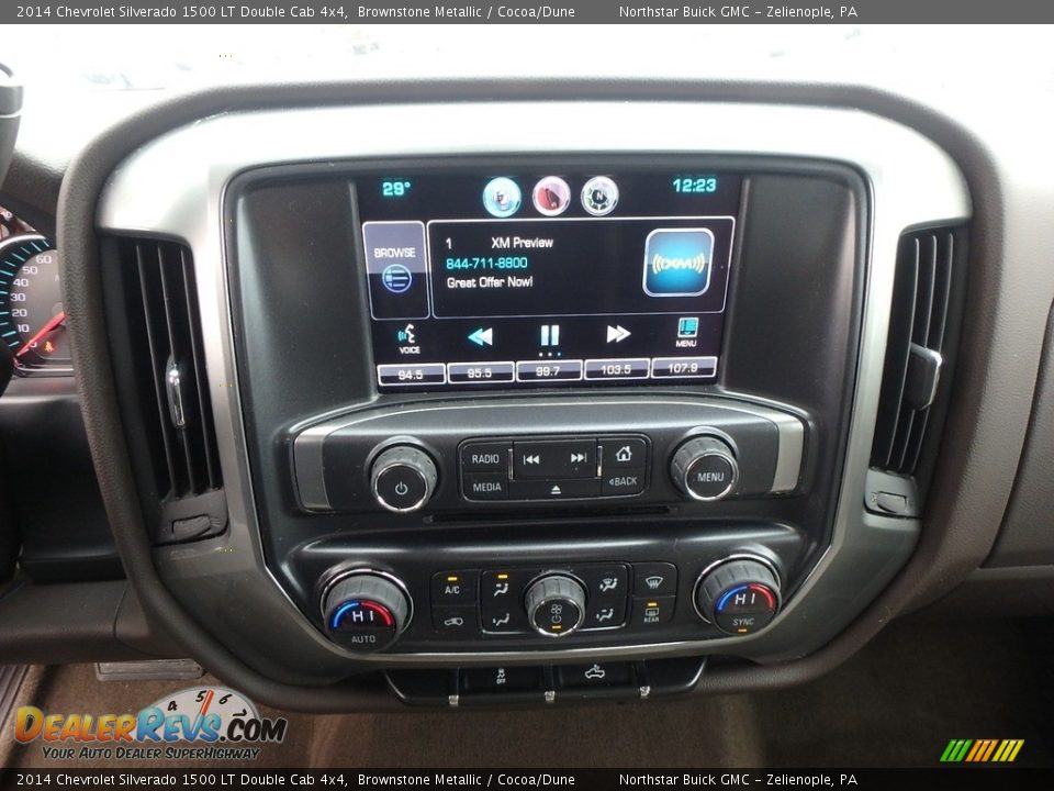 2014 Chevrolet Silverado 1500 LT Double Cab 4x4 Brownstone Metallic / Cocoa/Dune Photo #26