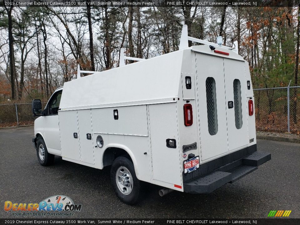 2019 Chevrolet Express Cutaway 3500 Work Van Summit White / Medium Pewter Photo #4