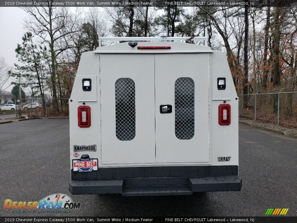 2019 Chevrolet Express Cutaway 3500 Work Van Summit White / Medium Pewter Photo #5