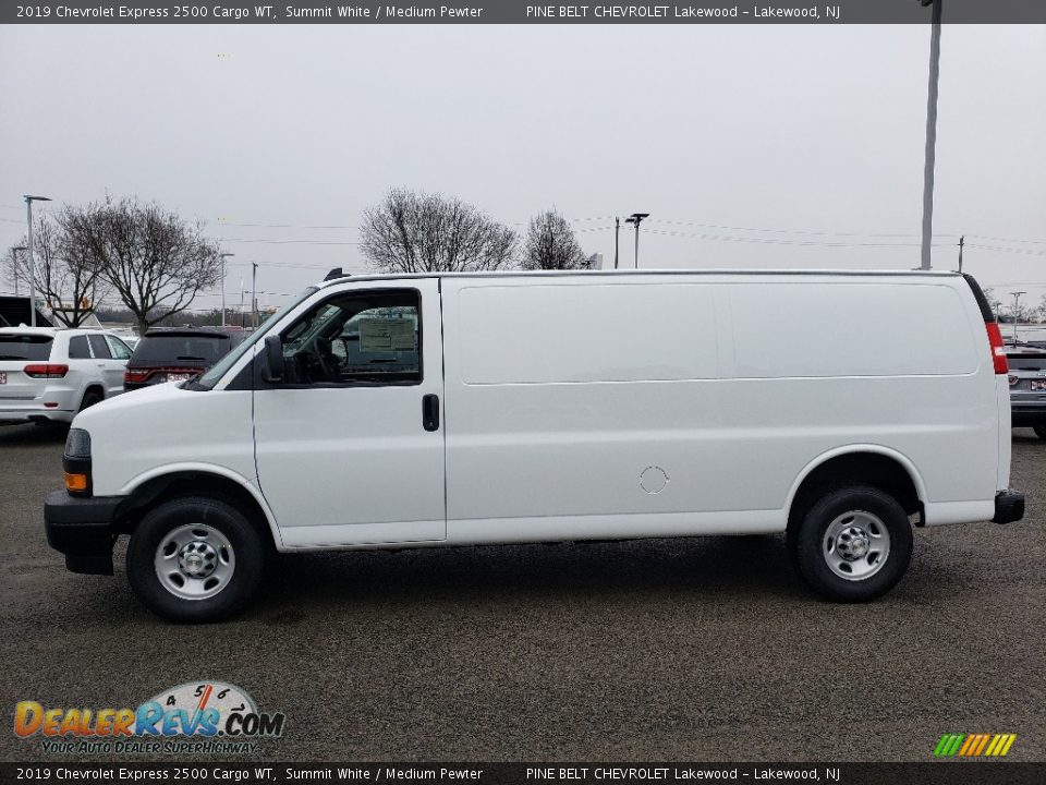 2019 Chevrolet Express 2500 Cargo WT Summit White / Medium Pewter Photo #3