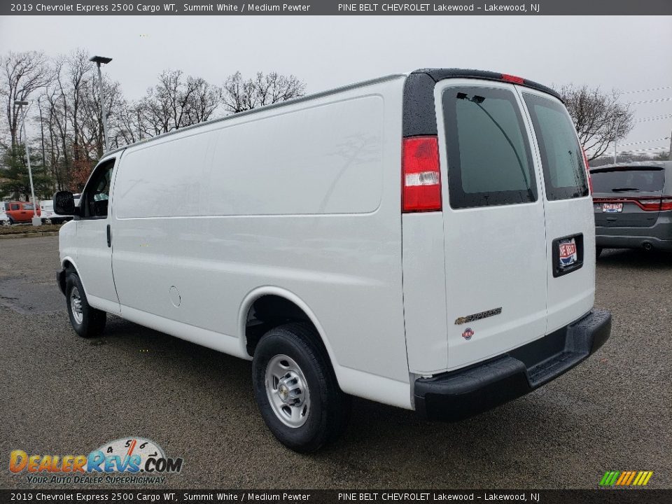 2019 Chevrolet Express 2500 Cargo WT Summit White / Medium Pewter Photo #4