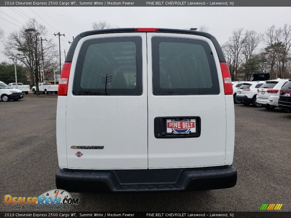 2019 Chevrolet Express 2500 Cargo WT Summit White / Medium Pewter Photo #5