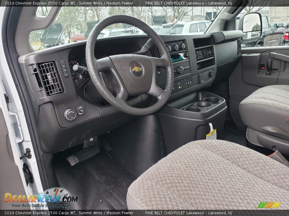 2019 Chevrolet Express 2500 Cargo WT Summit White / Medium Pewter Photo #7