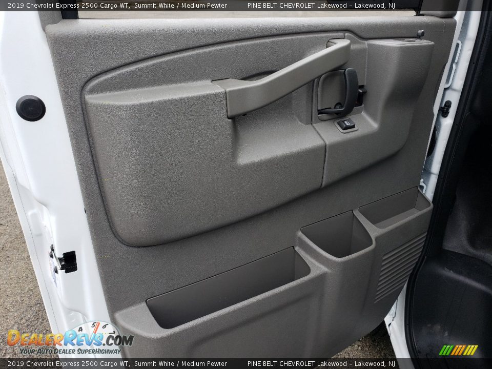 2019 Chevrolet Express 2500 Cargo WT Summit White / Medium Pewter Photo #8