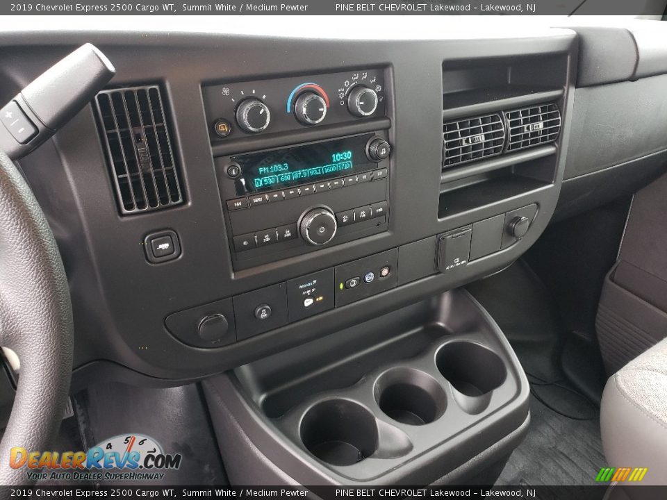 2019 Chevrolet Express 2500 Cargo WT Summit White / Medium Pewter Photo #10