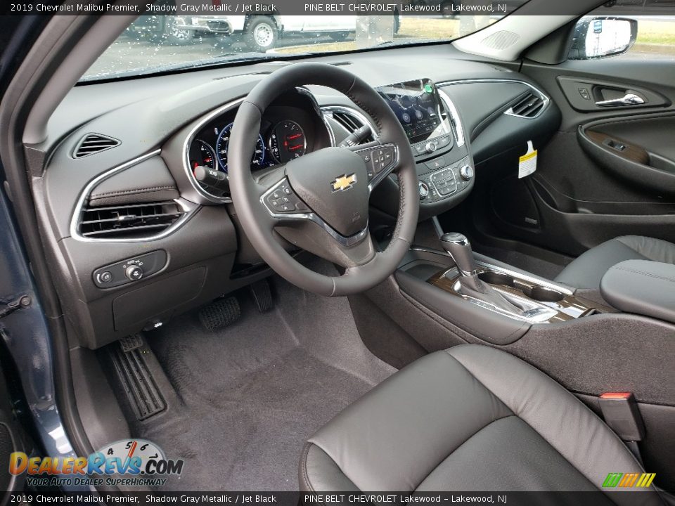 Jet Black Interior - 2019 Chevrolet Malibu Premier Photo #7