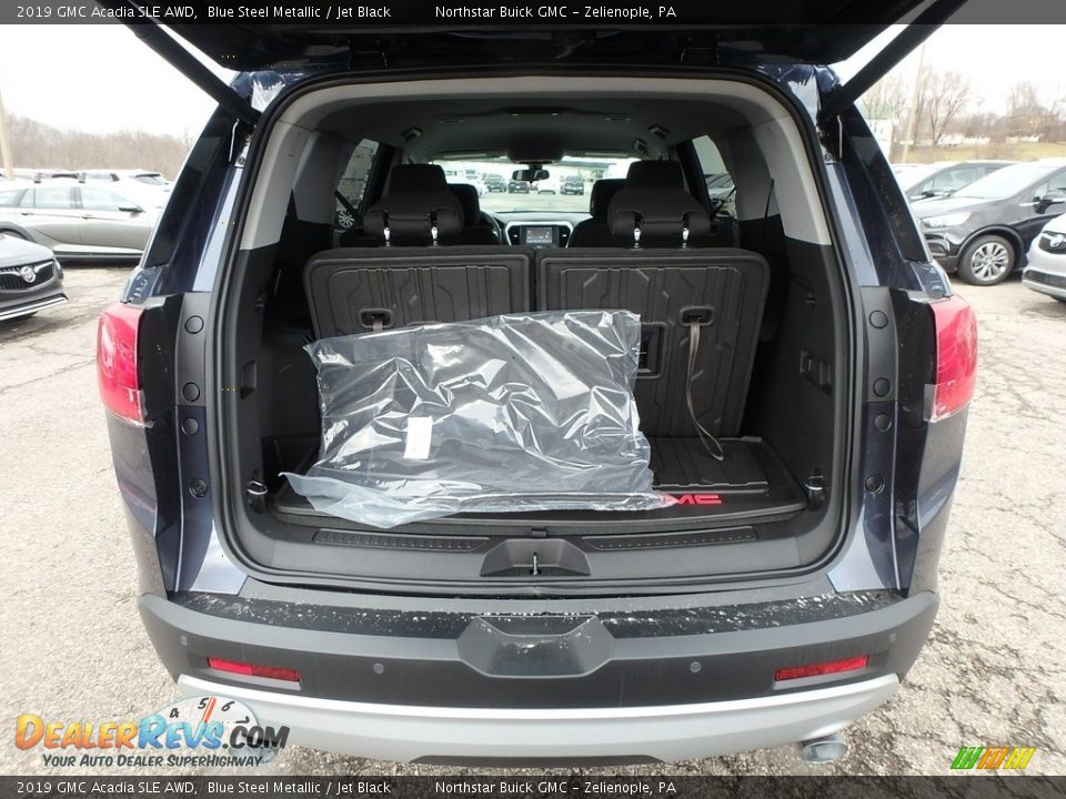 2019 GMC Acadia SLE AWD Blue Steel Metallic / Jet Black Photo #7
