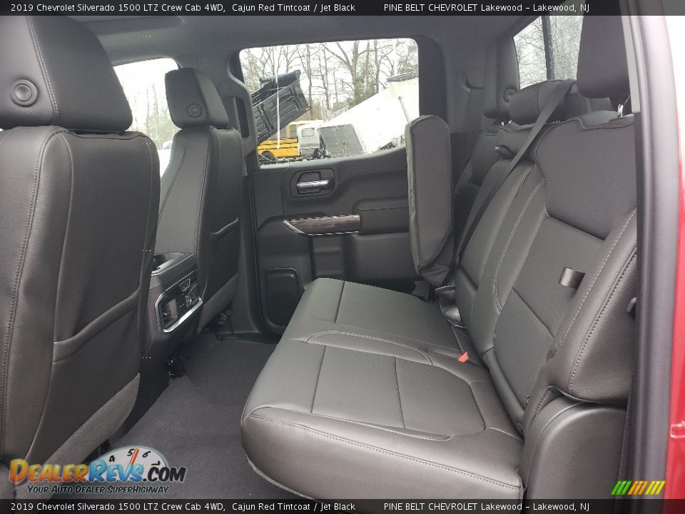 2019 Chevrolet Silverado 1500 LTZ Crew Cab 4WD Cajun Red Tintcoat / Jet Black Photo #6