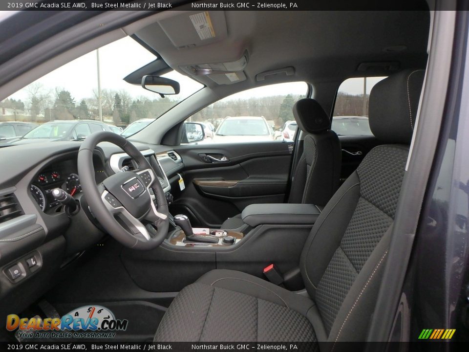 2019 GMC Acadia SLE AWD Blue Steel Metallic / Jet Black Photo #11