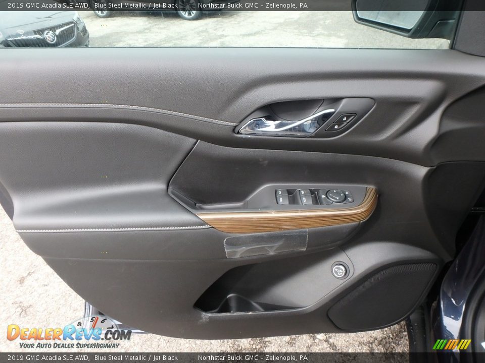 2019 GMC Acadia SLE AWD Blue Steel Metallic / Jet Black Photo #15
