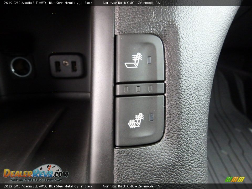 2019 GMC Acadia SLE AWD Blue Steel Metallic / Jet Black Photo #19
