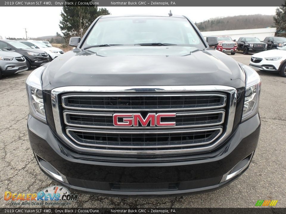2019 GMC Yukon SLT 4WD Onyx Black / Cocoa/Dune Photo #2
