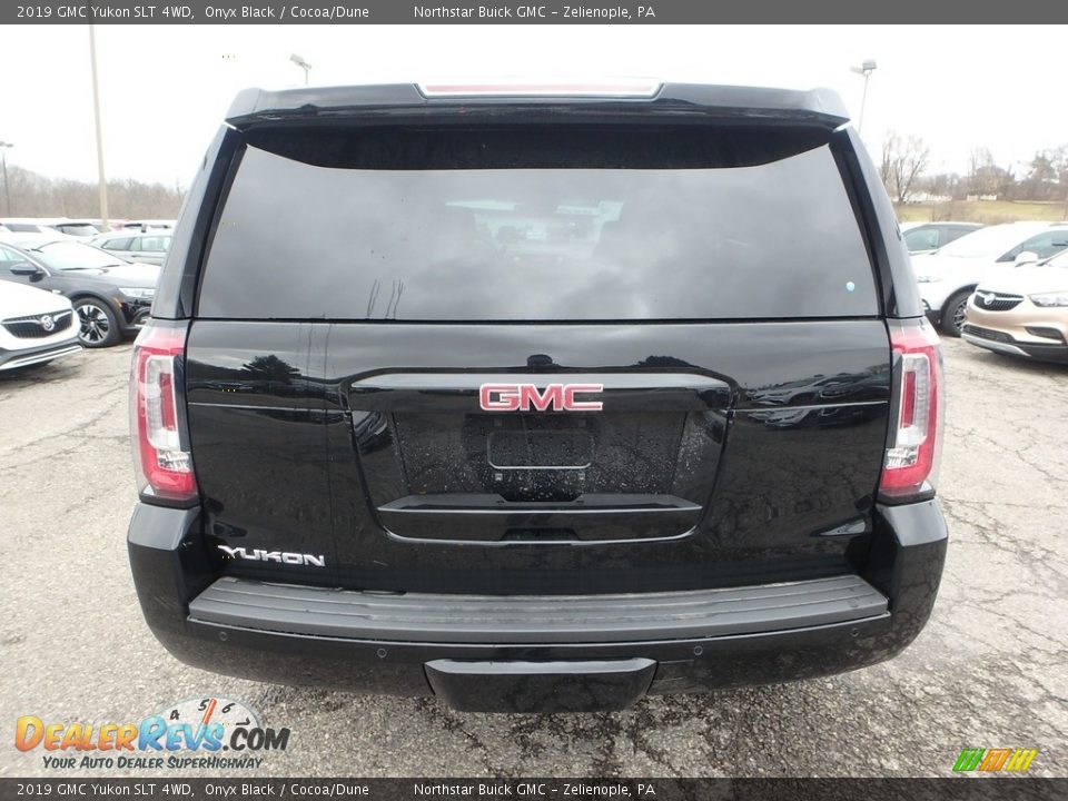 2019 GMC Yukon SLT 4WD Onyx Black / Cocoa/Dune Photo #7