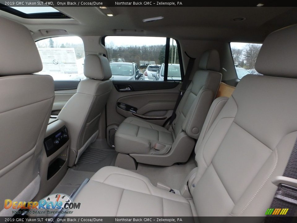 2019 GMC Yukon SLT 4WD Onyx Black / Cocoa/Dune Photo #12