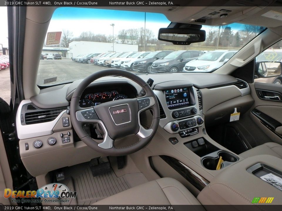 Cocoa/Dune Interior - 2019 GMC Yukon SLT 4WD Photo #13