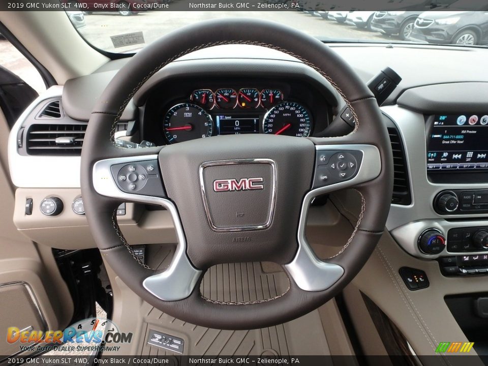 2019 GMC Yukon SLT 4WD Steering Wheel Photo #17